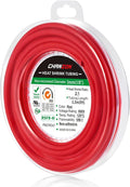Chanzon 2:1 Ratio 1/8" (3mm) Heat Shrink Tubing 8Ft Roll (2.5M Total Length) Red Polyolefin Sleeving Wrap Shrinking 2 to 1 1pcs