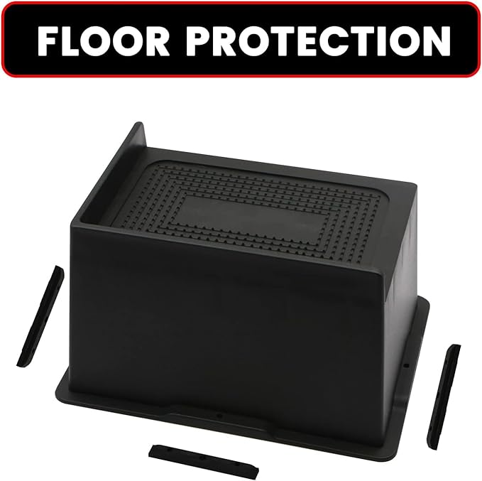 Bed Risers 3 Inch Heavy Duty, Oversized Furnitures Risers 3 inch Support 6000 lbs, Bed Table Rising Blocks, Fits for Couch, Sofa, Chair, Furniture Lifts (6 Inch Black 8 Pack)