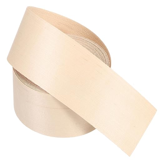PATIKIL Maple Edge Banding, 3 in x 25 ft Wood Veneer Tape, Pre-glued Flexible