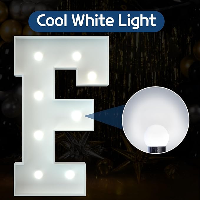 Marquee Letters 3 Feet Tall Large Light Up Letters Decorations Wedding Engagement Proposal White Party Decorations Marry Me Sign Big Cardboard Backdrop F