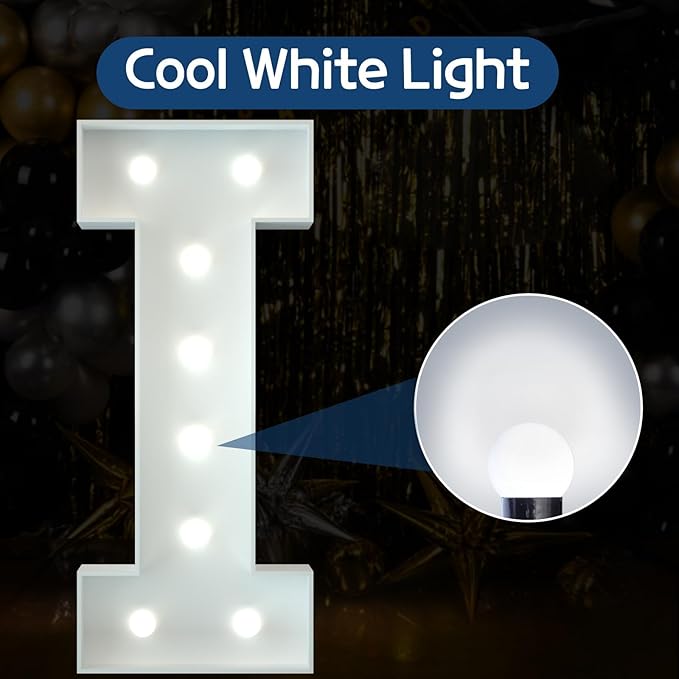 Marquee Letters 3 Feet Tall Large Light Up Letters Decorations Wedding Engagement Proposal White Party Decorations Marry Me Sign Big Cardboard Backdrop I
