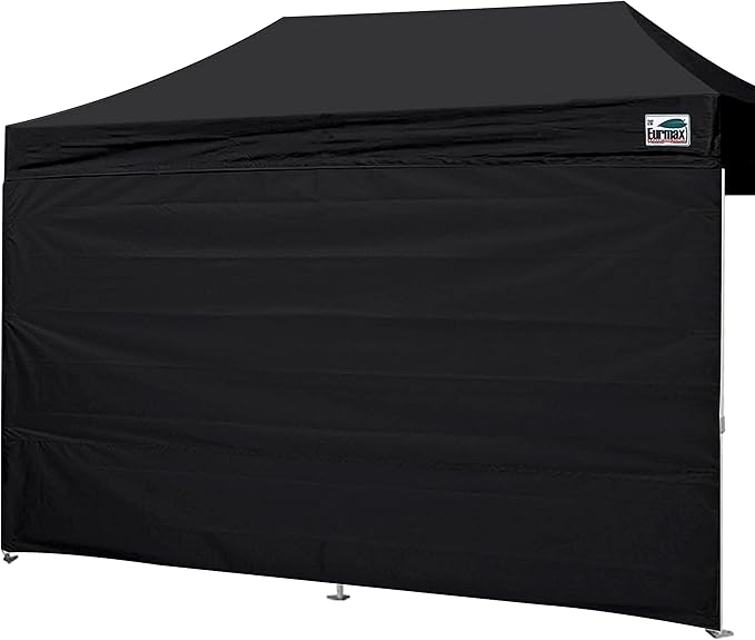 Eurmax USA Instant Camp Shelter Tarp 10x20 Tent, 1 Pack Tarp Only (Black)
