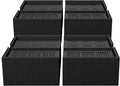Bed Risers 3 or 5 inch, 8 Pack Oversized Extra Large 6.5x3.5 inch Post, 11000lbs Heavy Duty Couch Risers, L Shape Wide Opening Extra Large Furniture Risers for Bed, Couch, Sofa, Table, Chair