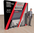 Vispronet Pop-Up Tension Fabric Trade Show Display Booth Frames (7.4ft x 7.4ft)