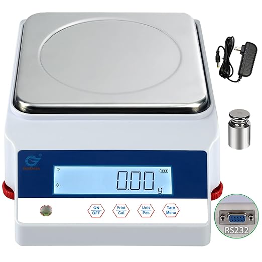 Lab Scale 1000gx0.01g Accurate Analytical Balance Digital Electronic Precision Balance Laboratory Scale Jewelry Gold Scale Scientific Scale Kitchen Scale |for Laboratory, Industrial, Business