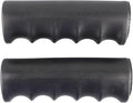 2 Pcs Rubber Wheelbarrow Handle Grips for 22-30mm Round Tubes, Non Slip Heavy Duty Replacement Wheelbarrow Handles, Garden Cart Handle Covers, Anti Skid and Shock Absorption(118 x 30mm)