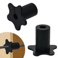 2pc Starlink Cable Grommet 5/8" Silicone Waterproof Wall Hole Pass Through Split Cable Bushings for TV Wire Ethernet Cord, Starlink Cable Routing Kit Accessories, 27.6mm/1.09" Ht, Black