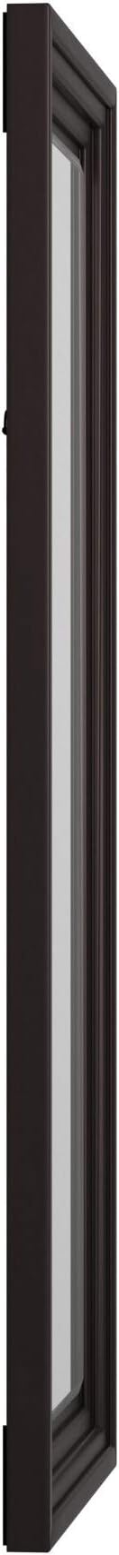 Howard Elliott Rich Espresso Tall Delano Mirror, Large Self Standing Full Length Rectangular Mirror with Stepped Levels, 34 x 82 Inch