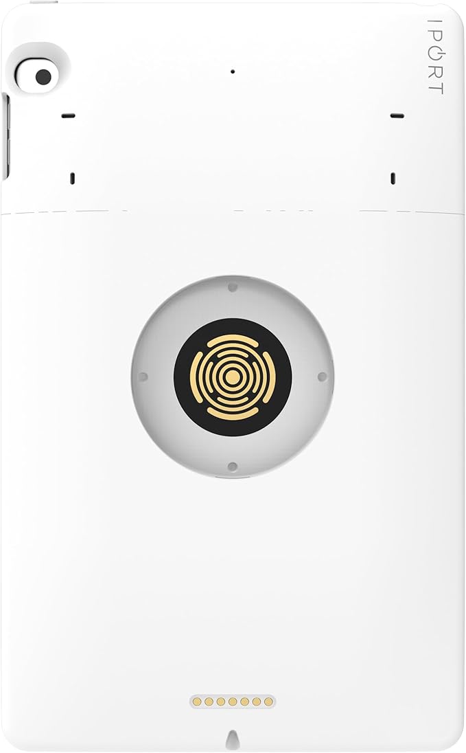 IPORT Connect PRO Complete WallStation System - Includes 10.2 iPad case Compatible with 9th, 8th, and 7th Generation iPads (White) + WallStation (White)