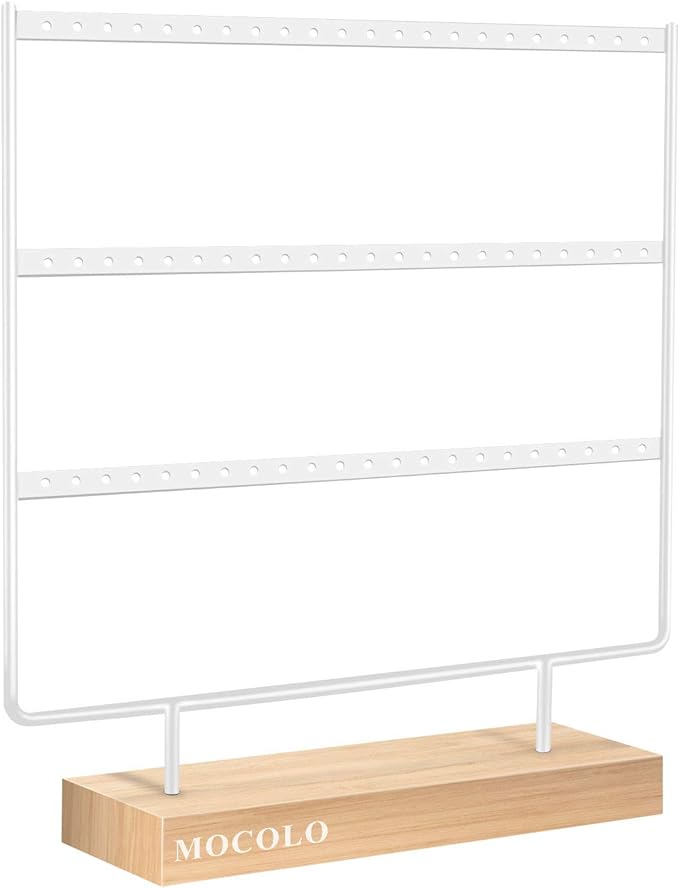 Earring Organizer Stand, Earring Display Stand, Earring Holder for Hanging Earrings