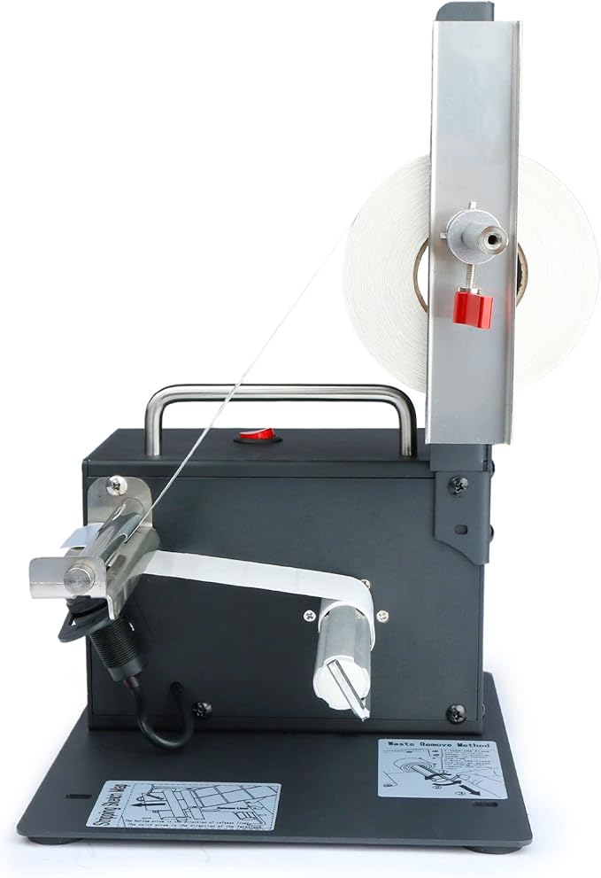 U.S. Solid Automatic Label Dispenser Machine for Translucent and Opaque Labels - Fits Labels 0.40"-4.52" Wide and 0.32"-5.11" Long