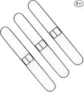 Matthew Cleaning Universal Commercial Clip-on Wire Industries Dust Mop Frame, 36 inch ( Pack of 3) Sold Seperately,Perfect for Floor Cleaning Home/Office/Lobby/Bathroom/Kitchen/Janitor