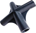 4 Way Connector, Tent Joint Outdoor Tent Replacement Connector,Canopy Parts Spare Parts, Portable Connector Tent Pole Connector