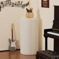 Cylinder Stands for Party,White Paper Display Stand,Reusable,Waterproof and Foldable Cylindrical Pedestal,Suitable for Event Scenes such as Parties and home Decoration,Bearing 660 Pounds