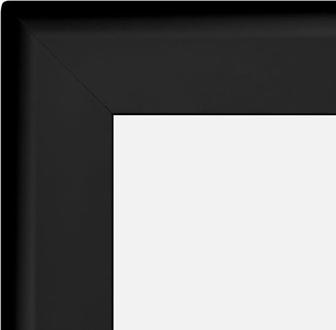 SnapeZo Black Poster Frame 30x45 Inches, 1.7" Aluminum Profile, Front-Loading Snap Frame, Wall Mounting, Wide Series
