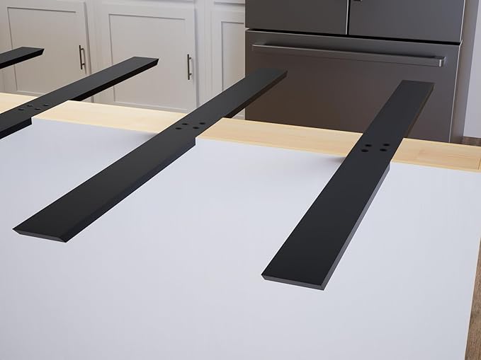 Flat Wall Countertop Support Bracket (22 inch) 1 Count, Strong-Durable,Support Brackets, Island Kitchen Brackets,DIY Projects, Made with American Steel by The Original Granite Bracket