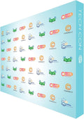 Custom Fabric Pop Up Straight Display, Trade Show Display Backdrop Booth, Hook and Loop Step and Repeat Backdrop for Trade Show Backdrops (Graphic Only, 8ftx8ft)