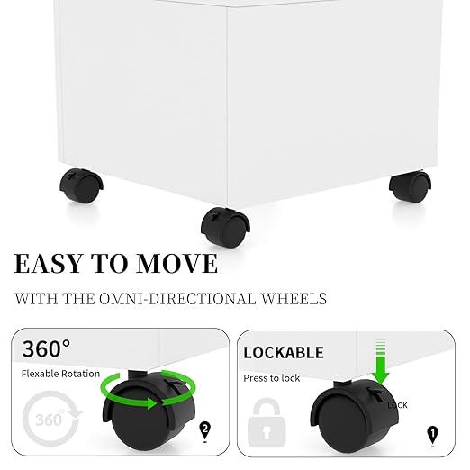 16”W * 16”D * 60”H White Slatwall Tower - Rotating and Rolling - Slatwall Display Tower - Rotating Spinner Rack for Store Fixtures and Display Retail - Boutique, Home