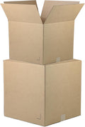 The Boxery 20"x16"x10" Brown/Kraft Corrugated Cardboard Shipping Boxes 20-Pack | Mailing, Packing, Moving & Storage for Business/Home – Durable - Eco-Friendly, Recyclable - Made in the USA