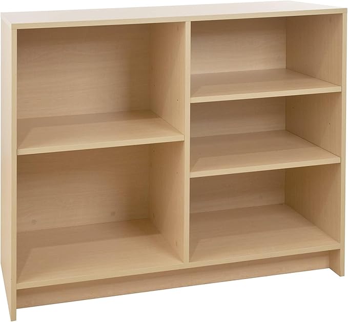 Only Hangers Display Checkout Register Stand with Drawer and Counter Space - Avilable in White, Black, and Maple (Wrap Counter, Maple, 72")