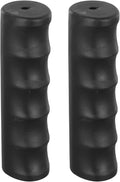 2Pcs Rubber Handle Cover Wheelbarrow Rubber Non-Slip Ergonomic Weatherproof Round Handle Grip Covers For Garden Carts(118 x 25mm)