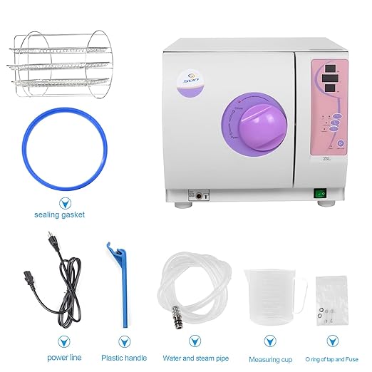 16L/18L/23L Benchtop Type Autoclave Class N Series Portable Lab Autoclave Steam Sterilizer (23L)