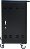 Laptop and Tablet Charging Cart, 45 Unit Device Mobile Charging Station for Chromebook, Tablet, Laptop, with Charging Port Screen Size Up to 16.3", Suitable for Office, Classroom, etc (Black)
