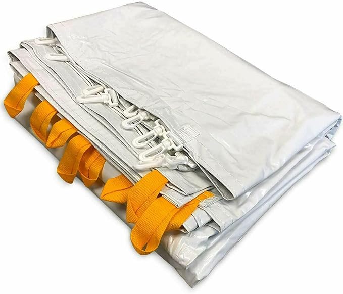 TentandTable Standard Cathedral Tent Sidewall, 8-Foot by 20-Foot, Waterproof Sidewalls for Commercial Party & Canopy Tents, UV Resistant & Removable, 14oz Translucent Vinyl, Tent Not Included