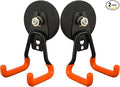 MUTUACTOR Updated Magnetic Hooks Heavy Duty,20lbs Anti-Scratch Strong Garage Magnet Hook,2PCS Anti-Slip Magnetic Tool Hooks for Organizing Cordless Impact Drivers Garden Shovel Tool Box