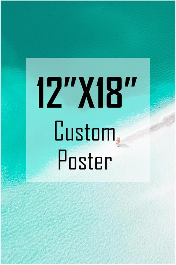 ZXDZSM Personalized Custom Canvas Prints(Unframe,12"X18"): Upload Your Image/Photo - Custom Personalized Photo to Poster Printing, Wall Art Prints ﻿