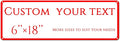 Custom Sign, street signs customized，custom office door signs，be right back sign， Customize for Office, Business, Workplace, office, Home, Delivery Signs(6 * 18 Inch)