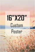 ZXDZSM Personalized Custom Canvas Prints (16"X20"): Upload Your Image/Photo - Custom Personalized Photo to Poster Printing