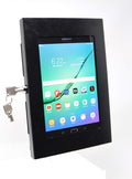 TABcare Locking Anti-Theft Metal Case for Samsung Galaxy TAB 8" 8.4" Tablet for Kiosk, POS, Store, Show Display, Time Clock (TAB 3/4 8.0, Black)