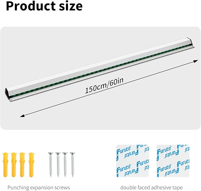 Irenare Ticket Holder - 60 Inch, 2 Pcs Restaurant Order Display Rack