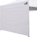 Eurmax USA Instant Canopy SunWall Tent Sidewalls for 10x10 Pop Up Canopy Tent,1 Pack Sidewall Only (White)