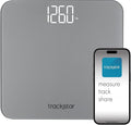 Trackstar Smart Digital Weight Scale | 440 lb Weight Capacity | Trackstar Monitoring App | Bluetooth iOS & Android Compatible | Measure, Track, and Share Results