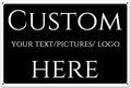 Custom Sign, Custom Metal Signs Personalized，Aluminum Weatherproof Metal Sign Multiple Sizes, Customize for yardz, Business, Workplace, office, Home, Delivery Signs(16 * 12 Inch)