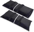 Umbrella Base Weight Sand Bags, 2 x 50 LBS Fillable Sand Bag for Umbrella Base, Cantilever Patio Umbrella, Trampoline, Outdoor Garden Backyard Furniture (Without Filler)
