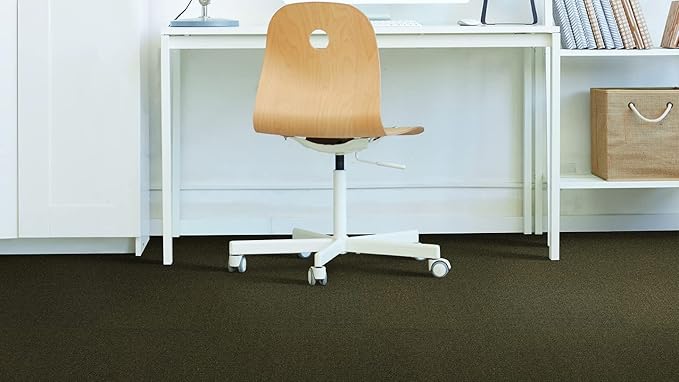 Mohawk Advance 24" x 24" Berber (Loop pile), 0.11" Pile Height, Carpet Tile, Nylon Fiber, Tierra Color, (24 Tiles), (96 sqft/carton)