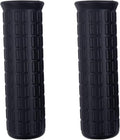 Rubber Wheelbarrow Handles 2 Pack, Non Slip Garden Cart Handle Covers with Groove Grip, 30mm Inner Diameter Black Round Tube Replacement Wheelbarrow Handle Grips(122 x 30mm)