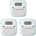 Brother P-Touch PT-N20 Personal Desktop Label Maker, Portable, Handheld and Prints, P-Touch Btag ~½” (12mm) Wide Color Personalized Label Tapes (Pack of 3)