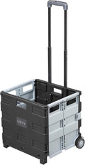 Mobile Utility Cart, Rolling Cart, Black