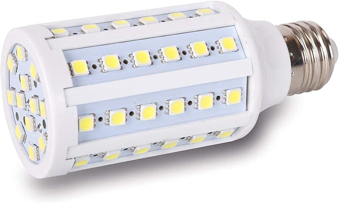 Low Voltage E26 Medium Screw Base 15 Watt LED Light Bulb Offgrid Power Storage Battery Systems Landscaping Path Fishing Marina Boat Yacht RV Motor Home 12V 20V Wide Range Input - 6000K Cool White, 15W
