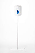 Automatic or Manual Hand Sanitizer Dispenser, Touch-Free Designed for Wall Mounting or to Optional Floor or Counter Stand (Automatic Dispenser w/Floor Stand)