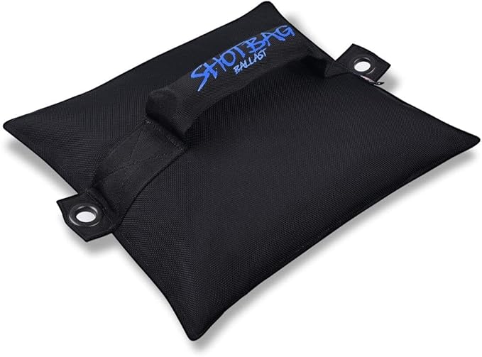Bag for Wake Surfing, or Wakeboarding, Boat Weight Bags for Boosting Wake, Prefilled With Fine Recycled Steel Shot, Easy to Handle – 5 Year Warranty (Sizes 25lb or 50) (Grommet, 50 LB)