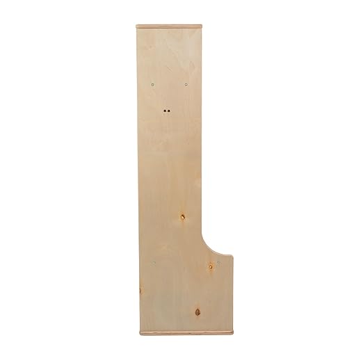 Factory Direct Partners 13141-NT Birch 5-Section Coat Locker with Bench, 5 Storage Cubbies and Coat Hooks - Natural