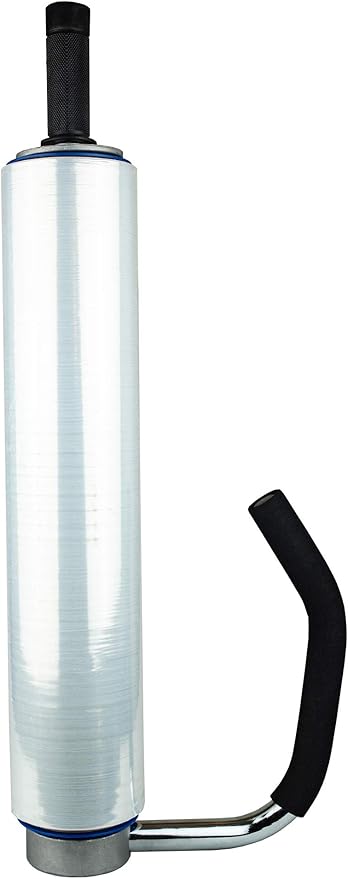 Stretch Film Dispenser with Handle- Durable and Lightweight- Holds 12'' - 20'' Inch Film Pake Handling Tools