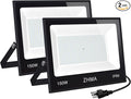 2 Pack 150W Led Flood Lights Outdoor, 12000LM Super Bright Work Light, IP66 Waterproof, 6500K Daylight White, Outdoor FloodLights for Backyard,Playground,Basketball Court