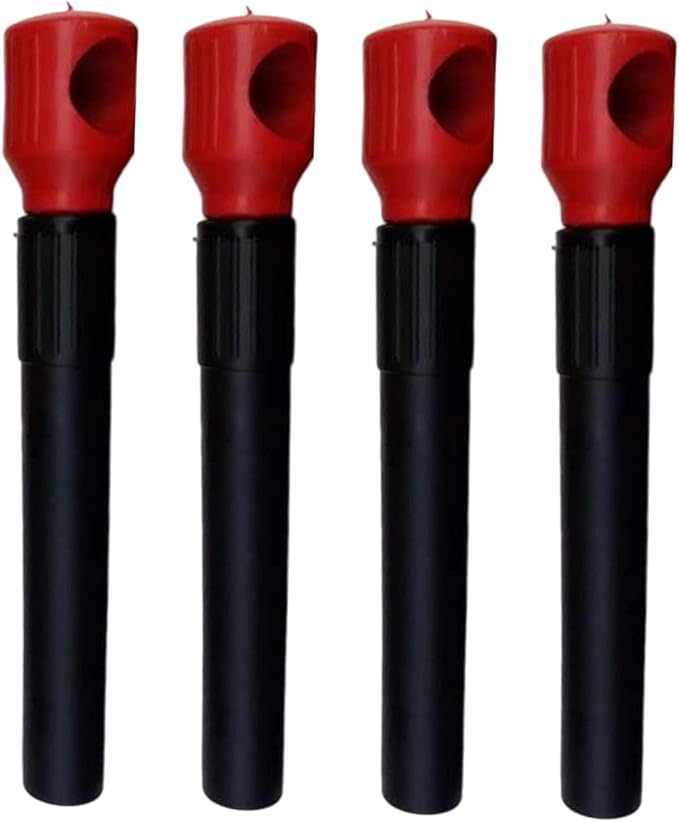 4X Tent Stakes Ice Fishing Shelter Nails Universal Accessories Windproof Ice Anchors Tent Nails for Canopies Outdoor Winter