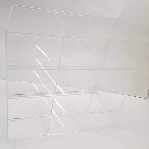 Commercial Retail Display for Mini Sampler 50ml Liquor Shot Airplane Bottles Nips Rack Also Any Other Point of Sale Items 12 Section